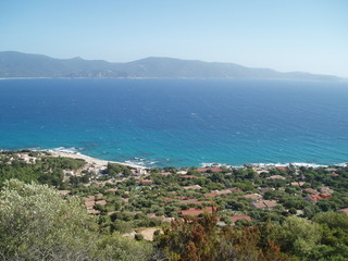 Fototapeta na wymiar Golfe du Valinco en Corse