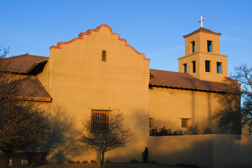 Fototapeta premium Adobe Church, Santa Fe