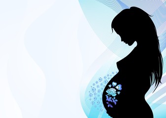 Futura Mamma-Future Mother Background-2-Vector