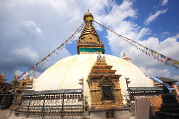 Stupa in Swayambhunath