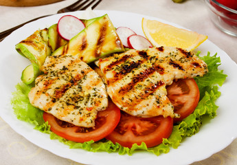 Grilled chicken