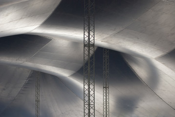 Inside of a Circus Tent