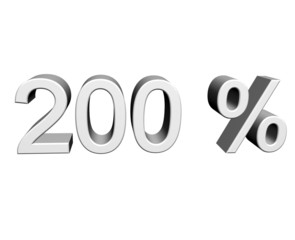 200 Prozent