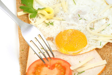 Oeuf galette