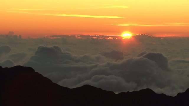 Sonnenaufgang am Haleakala