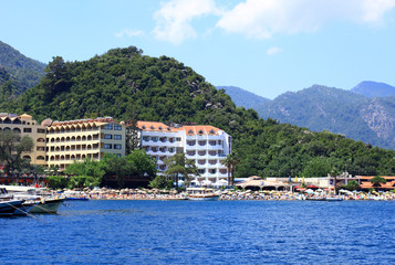 beautiful resort icmeler turkey