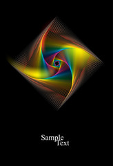 Abstract  rainbow background.