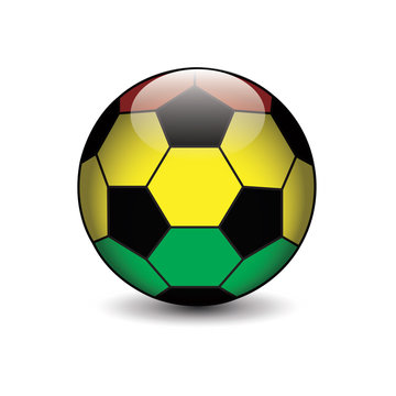 icona pallone calcio Ghana