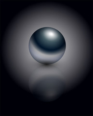 Chrome sphere