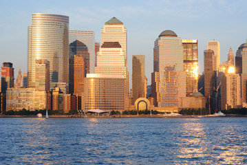 Fototapeta premium New York City Hudson River