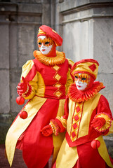 Fototapeta na wymiar Carnaval Vénitien de Remiremont