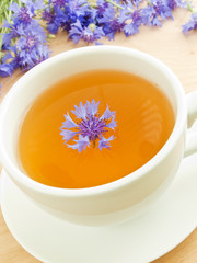 Cornflower tea