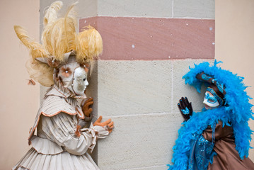 Fototapeta na wymiar Carnaval Vénitien de Remiremont