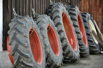 Obraz premium Traktorräder