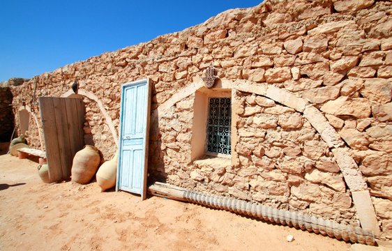 Tunisie - Guellala - Ancienne habitation