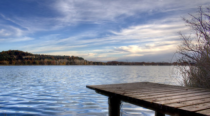 Embarcadero, Lago de Banyoles