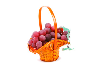 Basket of grapes