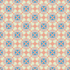ornamental pattem, pastel