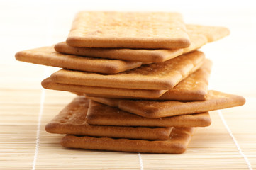 Stack of crackers