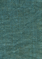 Blue dyed jute canvas