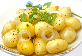 Boiled potatoes