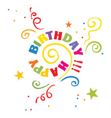 Obraz premium twisted birthday