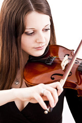 Geigenspielerin