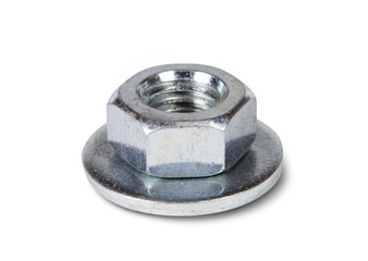 Nut and washer