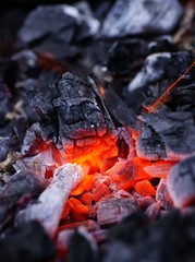 Grillkohle