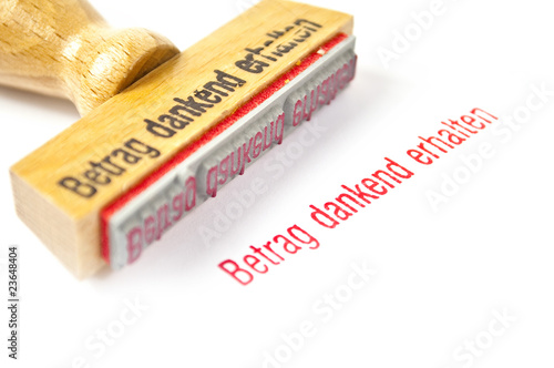 Betrag Erhalten Betrag Erhalten