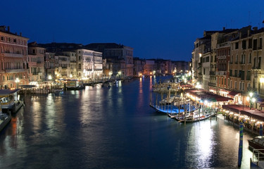 Venice at night