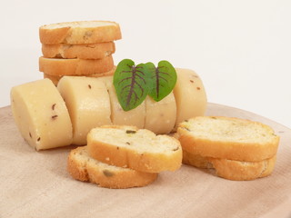Käsebruschetta