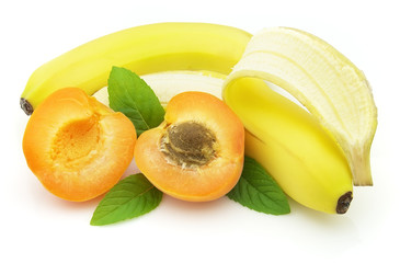 Banana with apricot