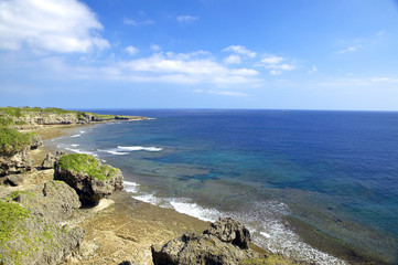 沖縄の海の景色