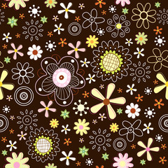 Flower summer pattern
