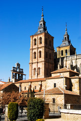 Fototapeta na wymiar Astorga cathedral
