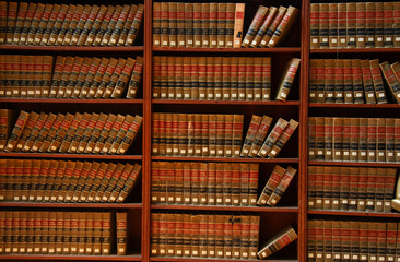 Bibliotheek met wetboeken