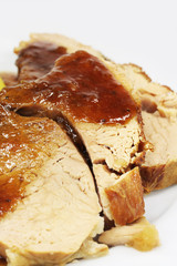Schweinebraten mit Sosse