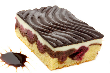 Raspberry cake