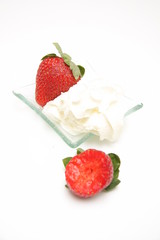 fraise chantilly