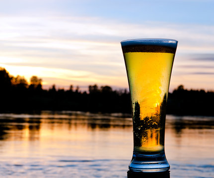 sunset beer