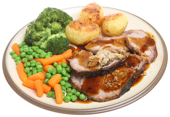 Roast Pork Dinner