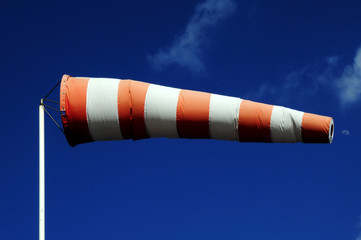 windsock and moon