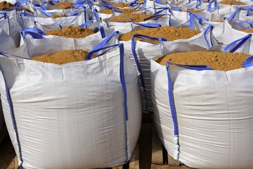sandbag white big bag sand sacks quarry