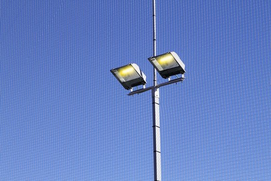 sport field lighting equipment spots in light
