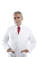 expertise doctos senior gray hair smiling portrait