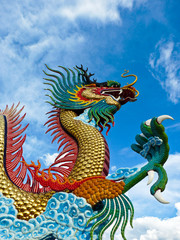 Obraz premium statue fo the dragon
