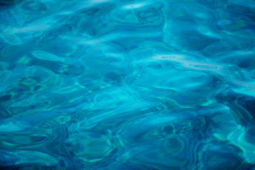 Obraz na płótnie Canvas Blue ripples pool water background