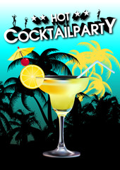 Hintergrund Cocktailparty