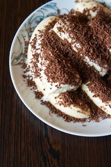 Bananas With Ice-cream And Chocolate